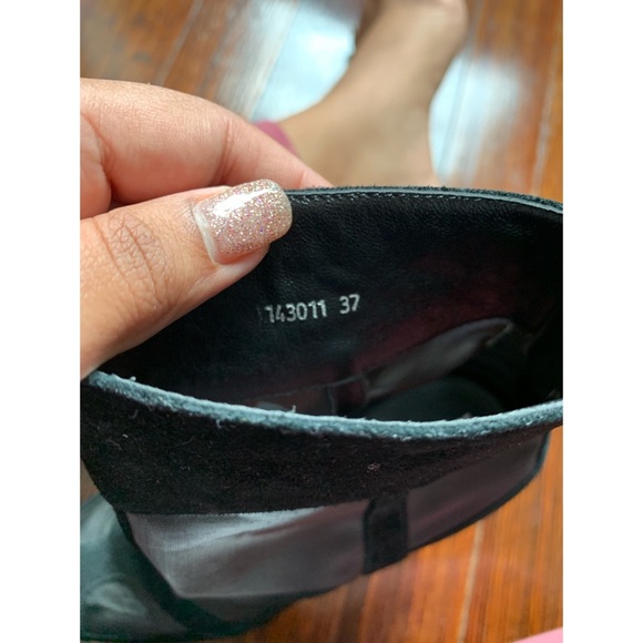 ASKA Collection 100% Suede Mesh Leather Boots - Picture 4 of 9